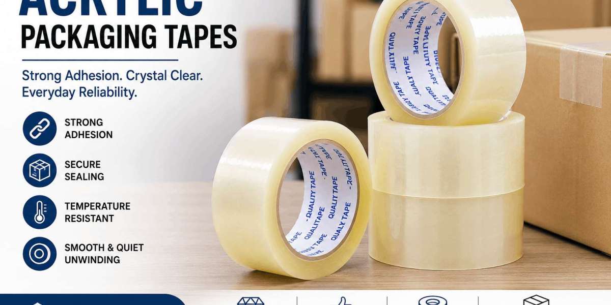 Acrylic Packaging Tapes Market Growth Story Strengthens with US$ 8.55 Billion Projection