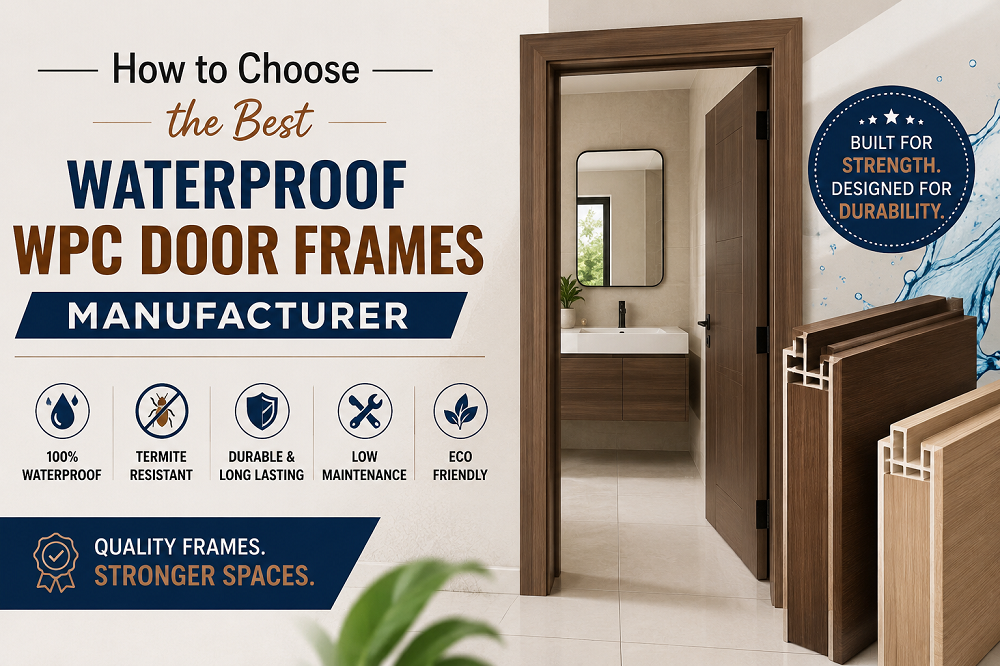 How to Choose the Best Waterproof WPC Door Frames Manufacturer – Lirco