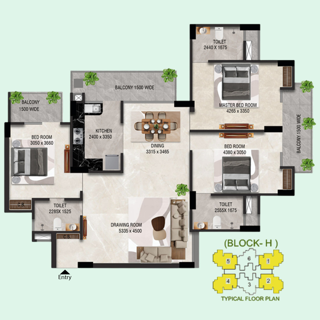 Meadows Vista Phase 2 | Flats in Raj Nagar Extension