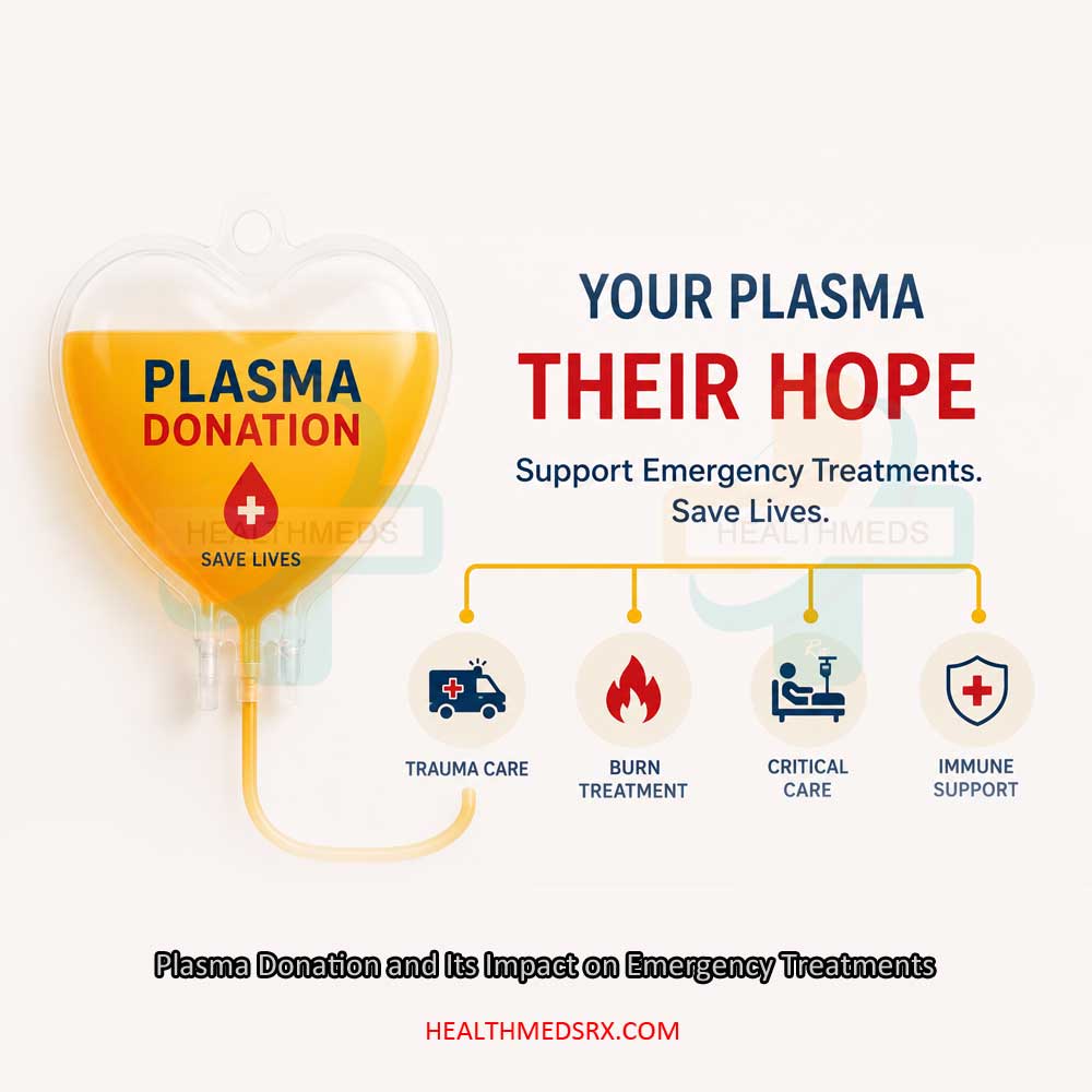 Plasma Donation and Its Impact on Emergency Treatments