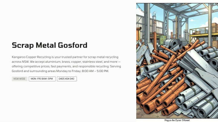 PPT - Scrap Metal Gosford: Easy and Responsible Metal Recycling PowerPoint Presentation - ID:14905923