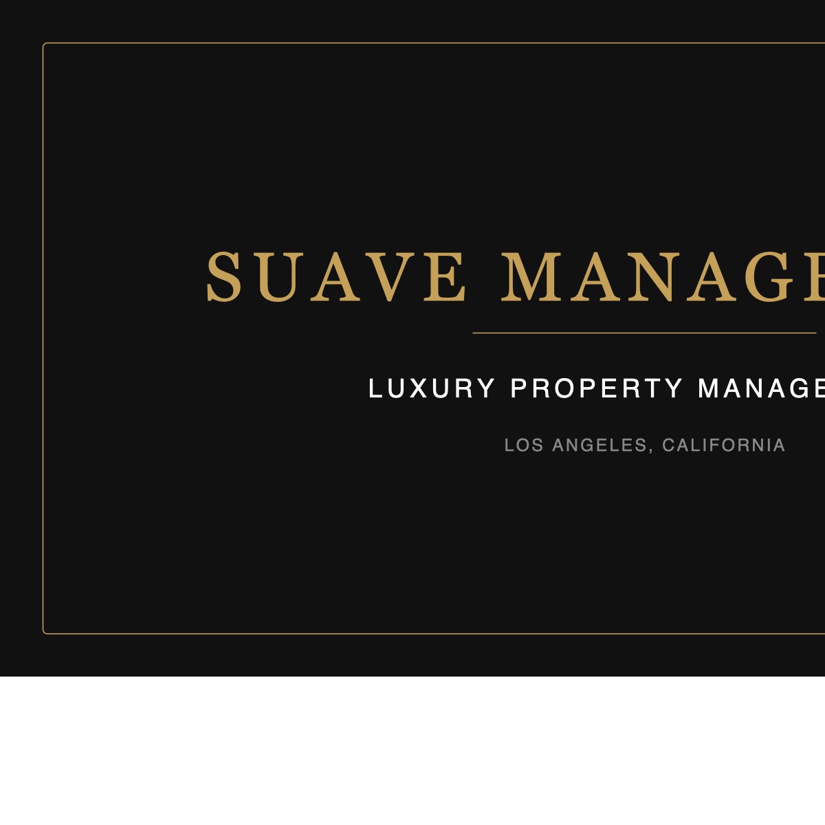 Property & Real Estate Management Los Angeles - Suave Management