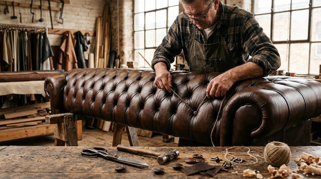 The Chesterfield: A Sofa That Refuses To Be Recovered Like An Ordinary One